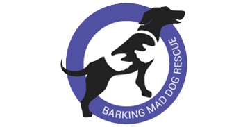  Barking Mad Dog Rescue  logo