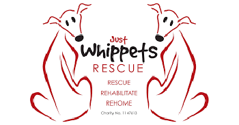  Just Whippets Rescue  logo