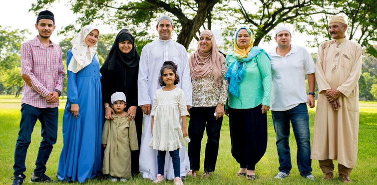 muslim family